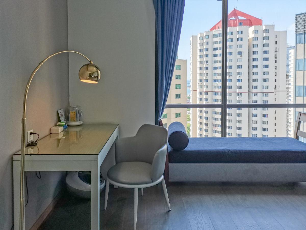 ชิงเตา จินซาน วี ฮอลิเดย์ อพาร์ตเมนต์ โอลิมปิก เซลลิง เซ็นเตอร์ Apartment ชิงเต่า ภายนอก รูปภาพ