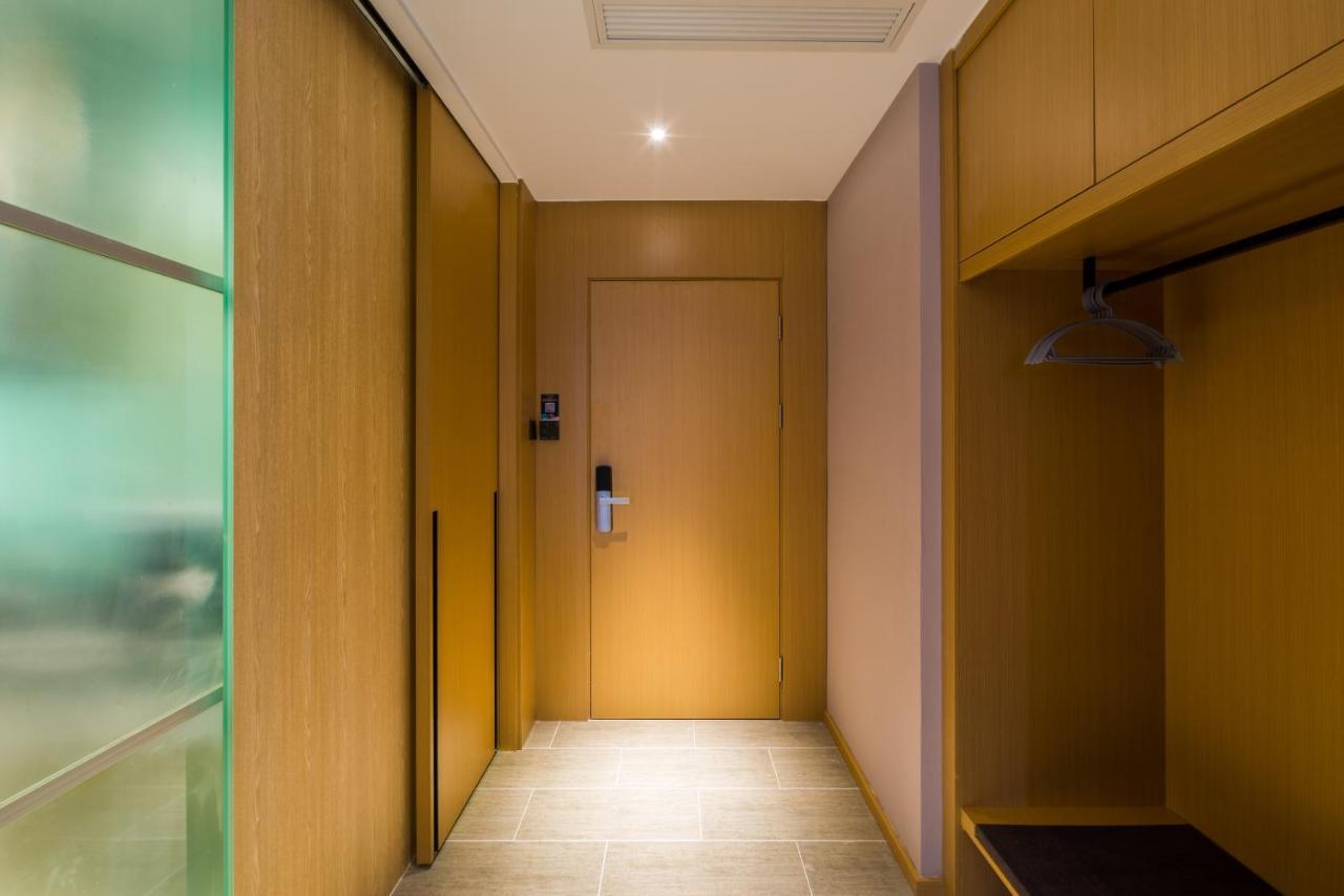 ชิงเตา จินซาน วี ฮอลิเดย์ อพาร์ตเมนต์ โอลิมปิก เซลลิง เซ็นเตอร์ Apartment ชิงเต่า ภายนอก รูปภาพ