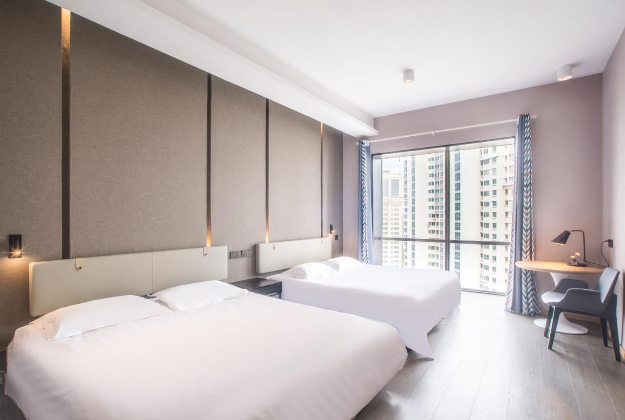 ชิงเตา จินซาน วี ฮอลิเดย์ อพาร์ตเมนต์ โอลิมปิก เซลลิง เซ็นเตอร์ Apartment ชิงเต่า ภายนอก รูปภาพ